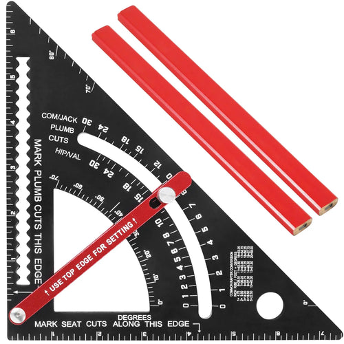 Adjustable Angle Carpenter Ruler